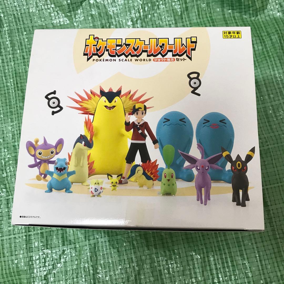 ポケモン　スケールワールド　ジョウト地方セット　全7種＋スペシャル1種