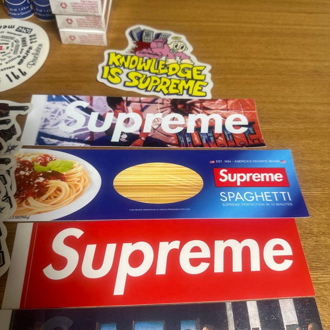 supreme シュプリーム ステッカーノベルティーセット