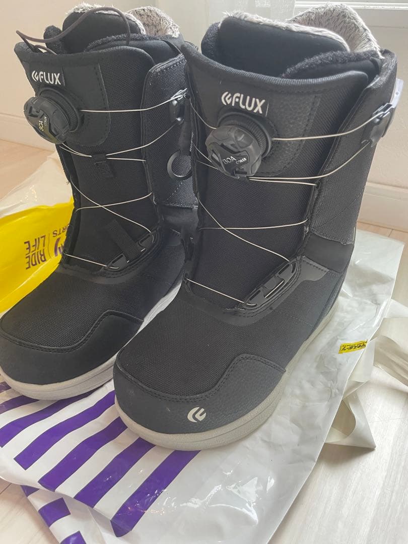 FLUX スノーボードブーツ ブラック ダイヤル式