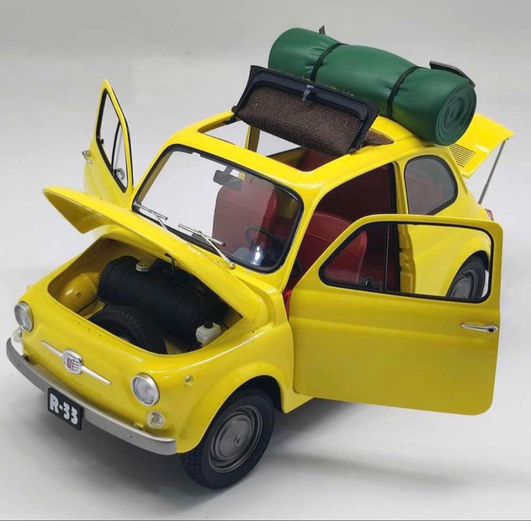ルパン三世 カリオストロの城 FIAT 500 1/12 ダイキャスト完成品