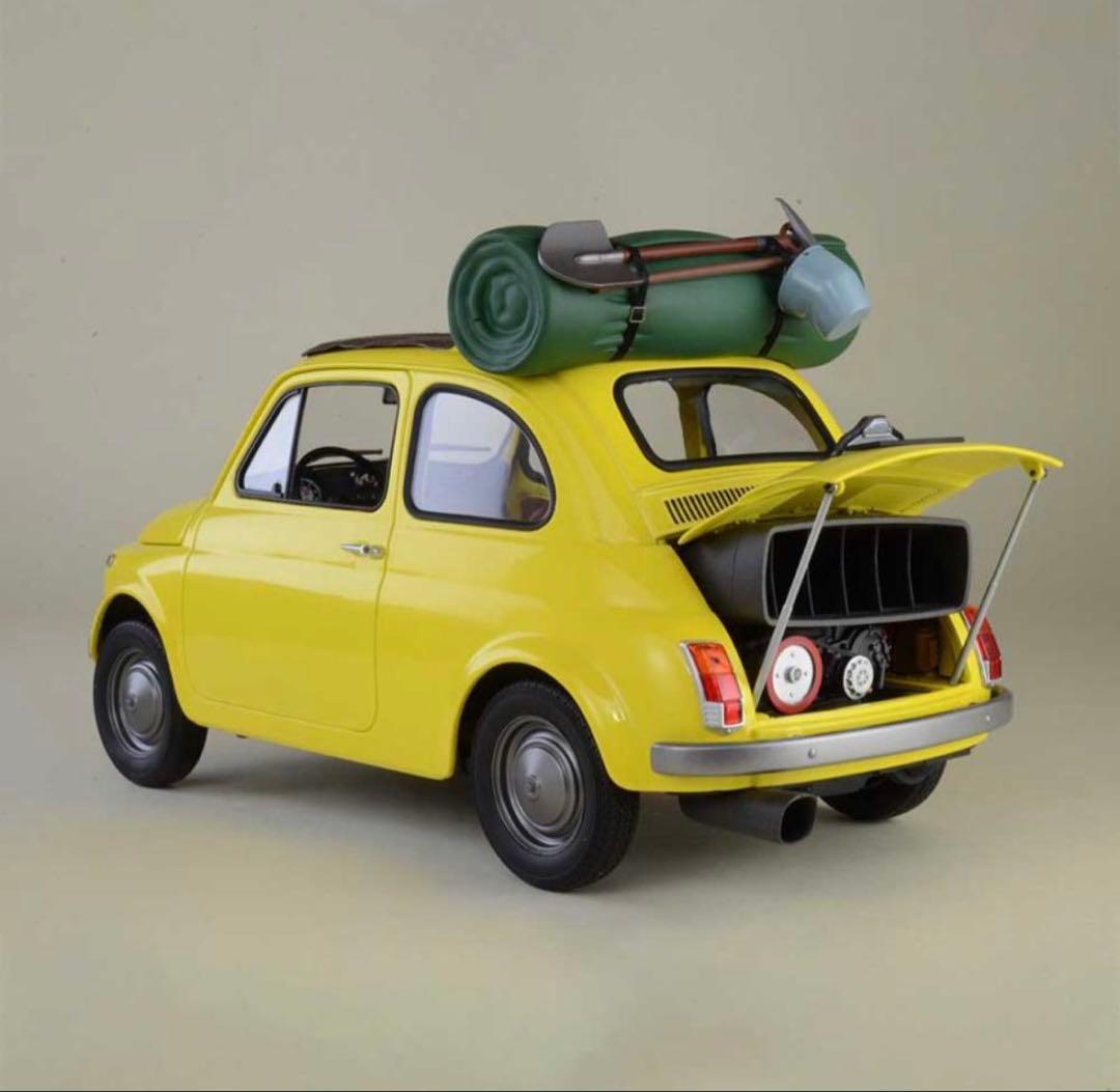 ルパン三世 カリオストロの城 FIAT 500 1/12 ダイキャスト完成品