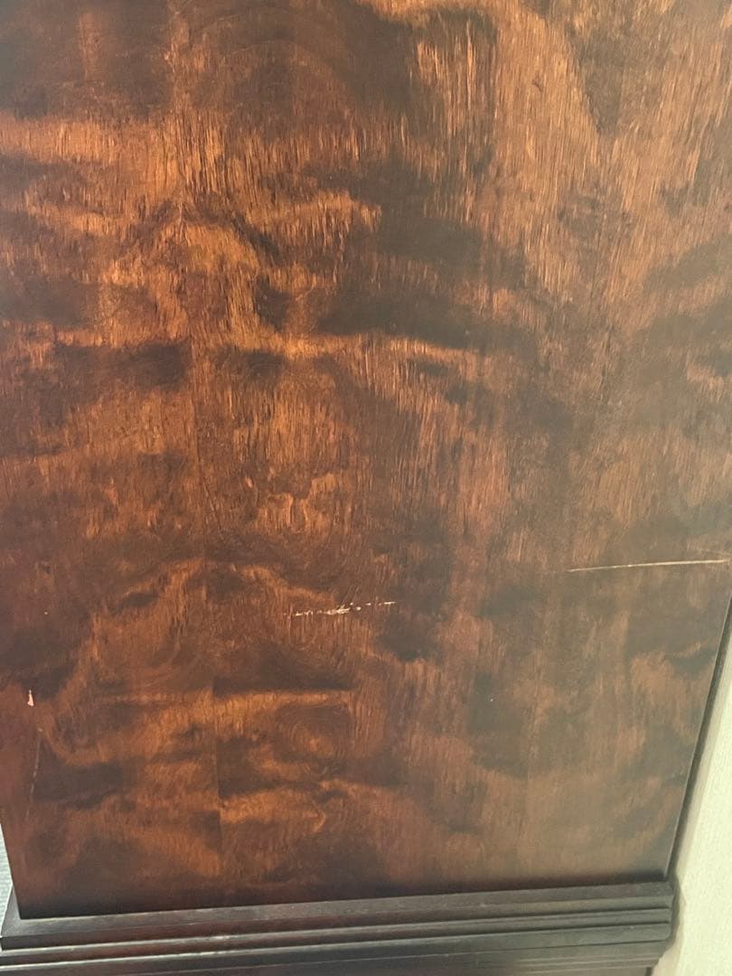 送料無料　北海道民芸家具/キャビネット/食器棚/本棚/カップボード