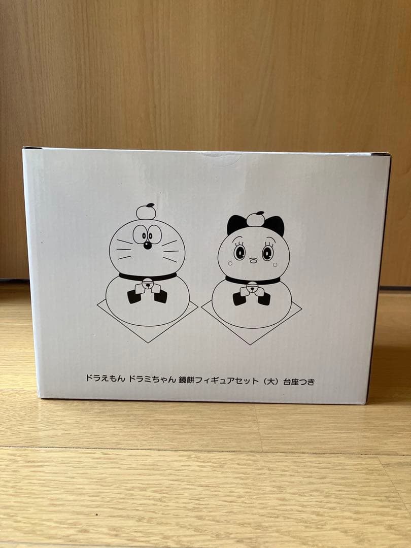 新品未使用　ドラえもん ドラミちゃん 鏡餅フィギュアセット(大) 郵便局限定