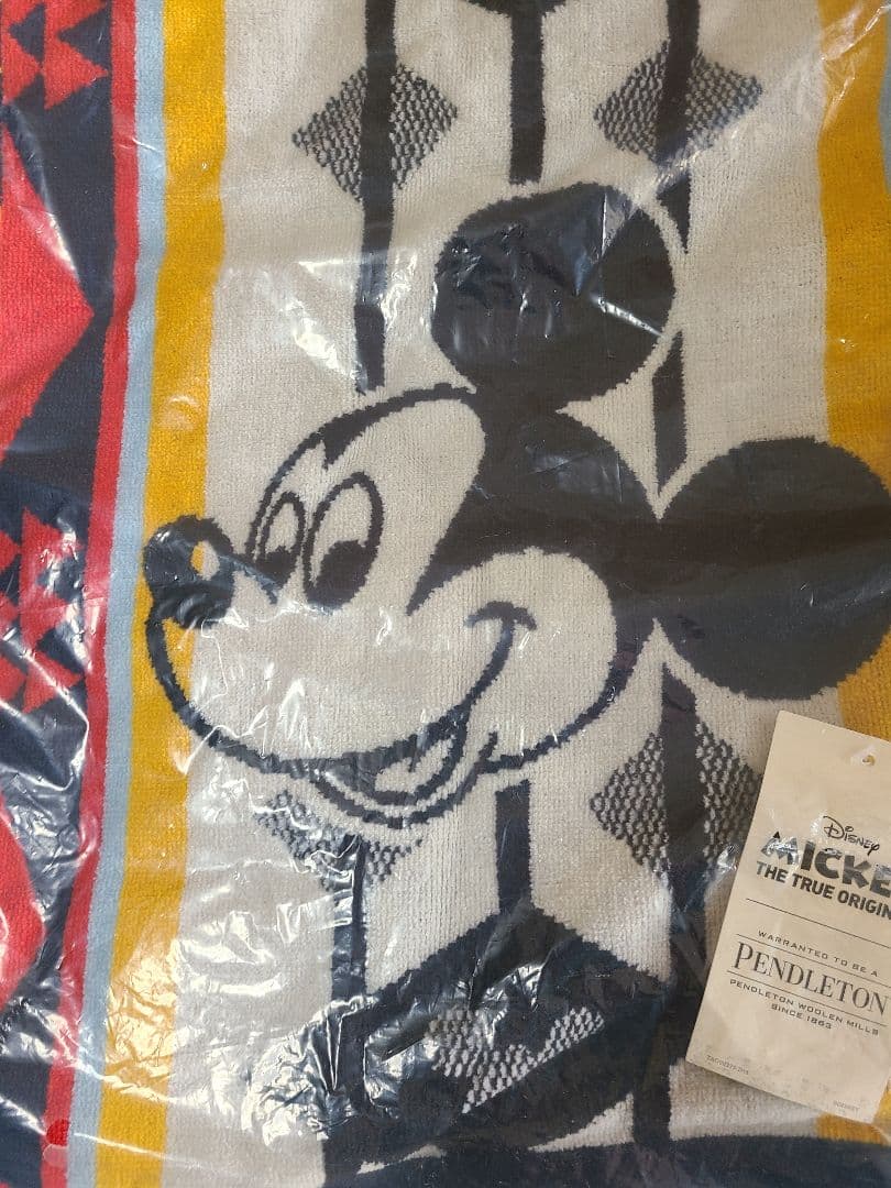 【新品】レア ペンドルトン × ミッキーマウス ブランケット 90周年 A＆F