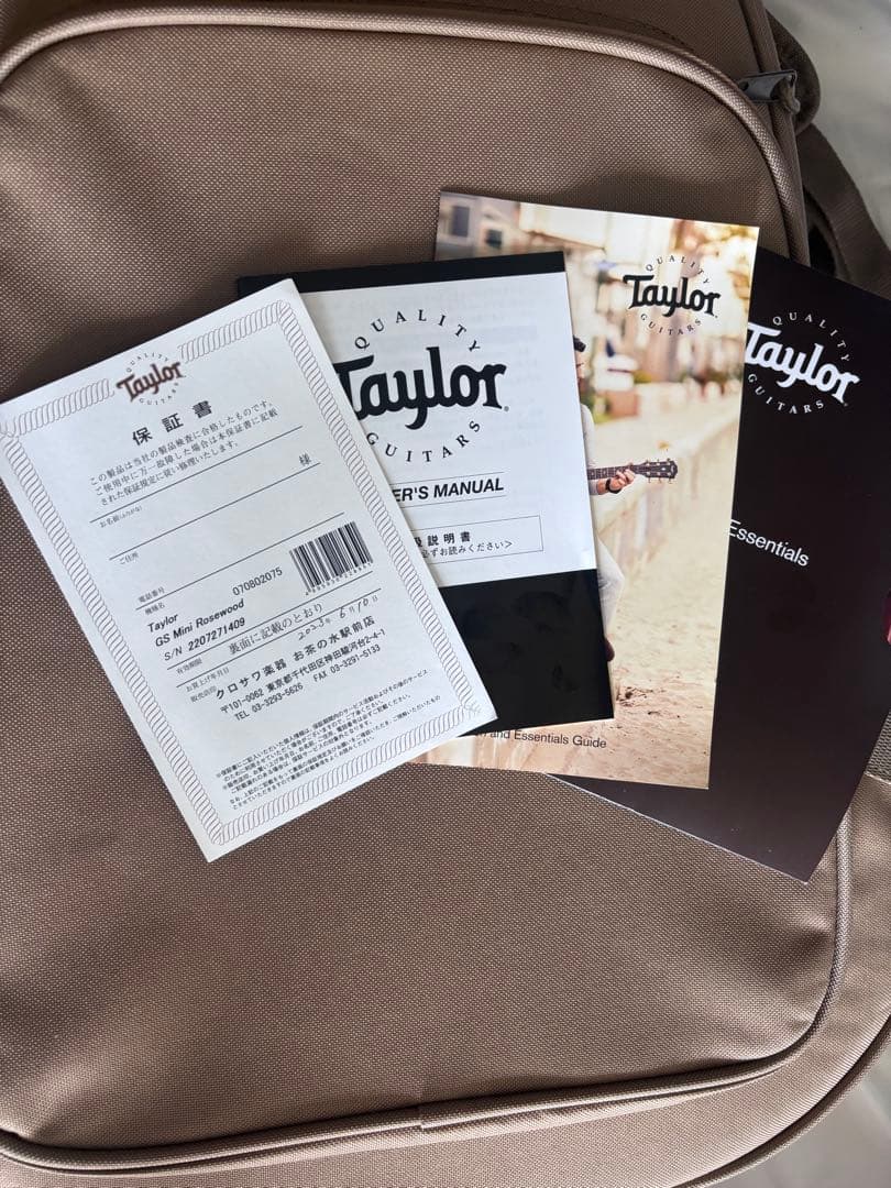 ゼ*ク様 【⚠️超美品】Taylor GS Mini (ケース・チューナー付き)