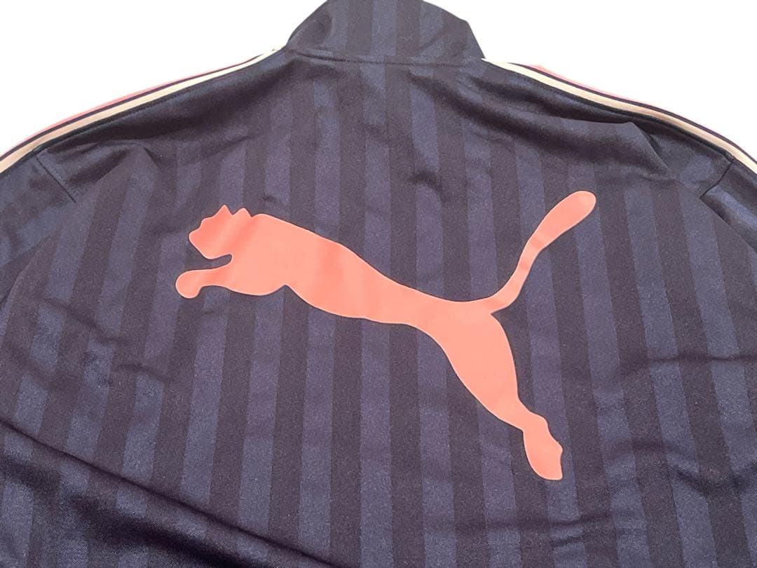 美品 プーマ セットアップ プージャー　ネイビー ピンク S〜M Y2K