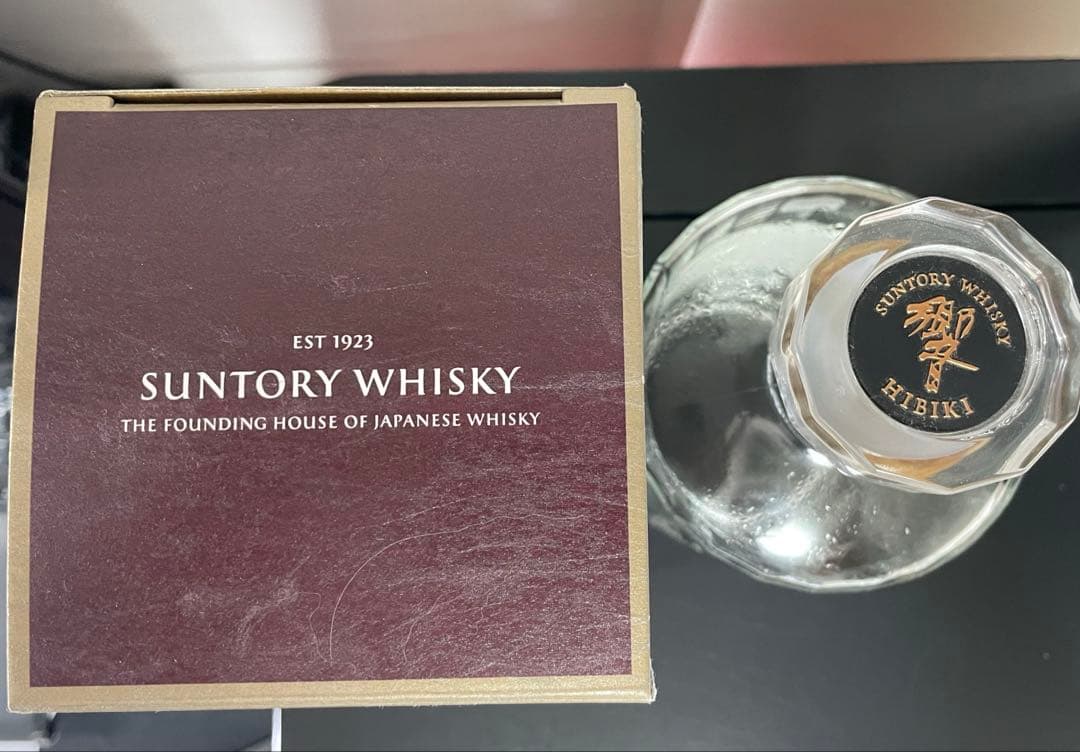 響 21年 ウイスキー 700ml 空瓶 箱付き
