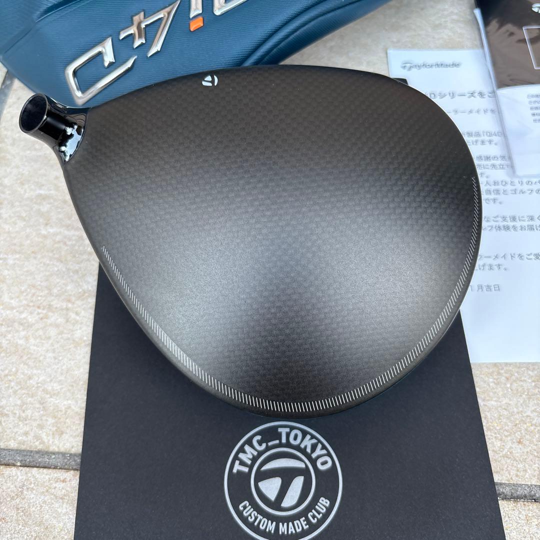 ラウンド未使用　テーラーメイド　Qi4Dドライバー　10.5 ヘッドのみ超美品