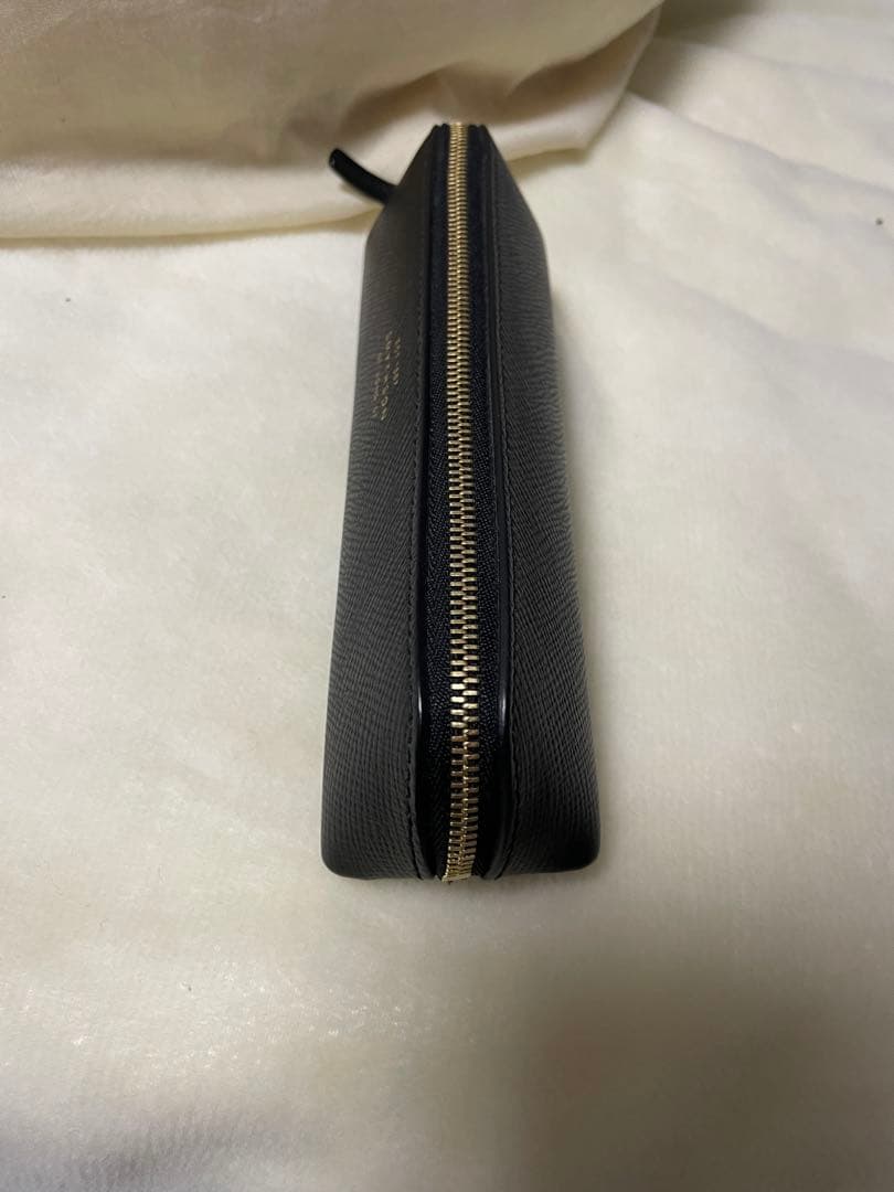 SMYTHSON パナマ　レザーペンケース　ネイビー