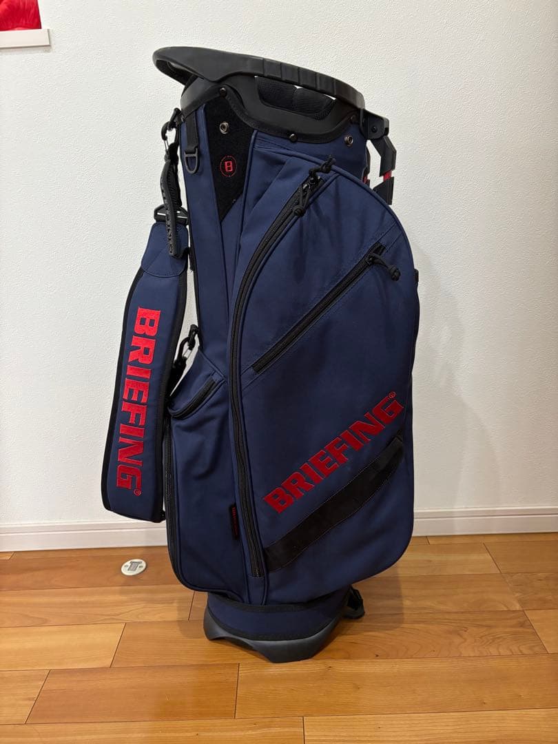 BRIEFING ブリーフィング スタンド式 キャディバッグ CR-2 ネイビー