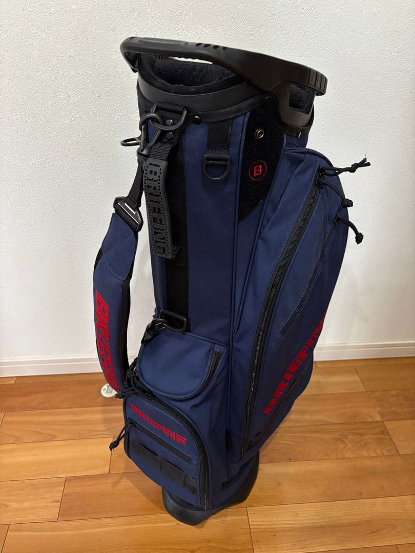 BRIEFING ブリーフィング スタンド式 キャディバッグ CR-2 ネイビー