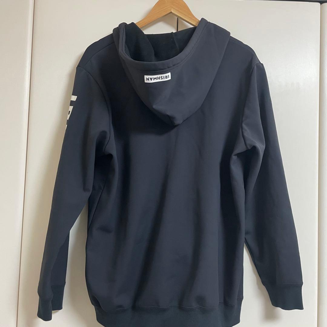 未使用品　IRISHMAN アイリッシュマン　裏起毛 ナイロン ジップパーカー