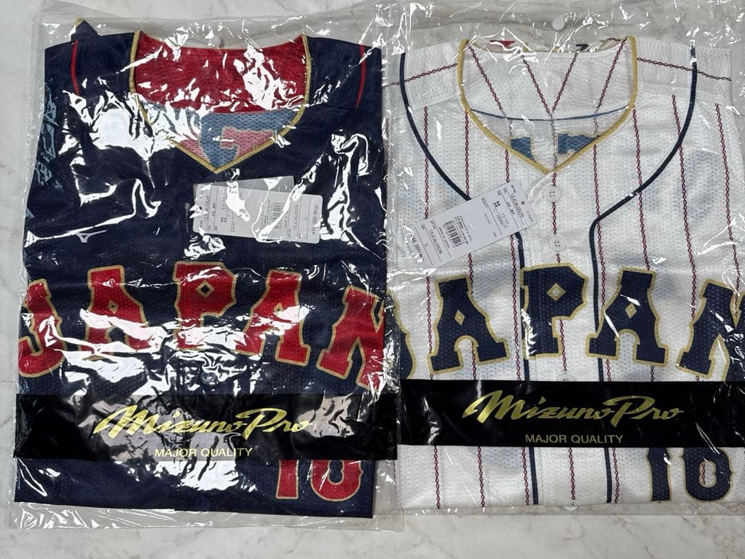 2023WBC ユニフォーム 16大谷翔平ホームビジターセット