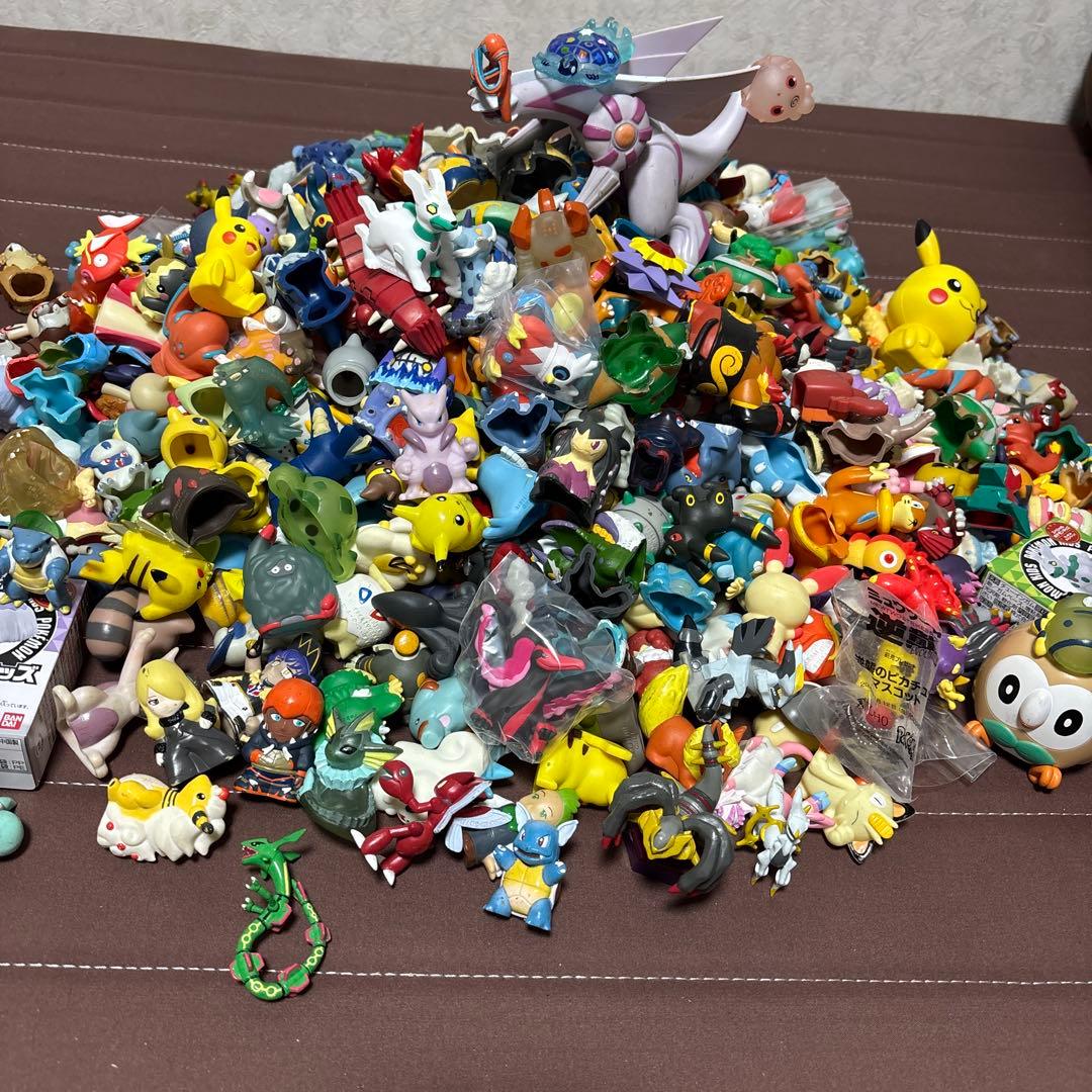 モンコレ　ポケモンキッズ　クリア　指人形　ポケモン　フィギュア　立体図鑑