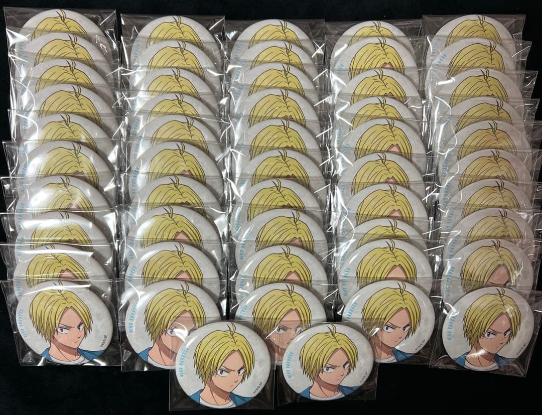 SAKAMOTODAYS ベースヤードトーキョー 缶バッジ　朝倉シン　52個