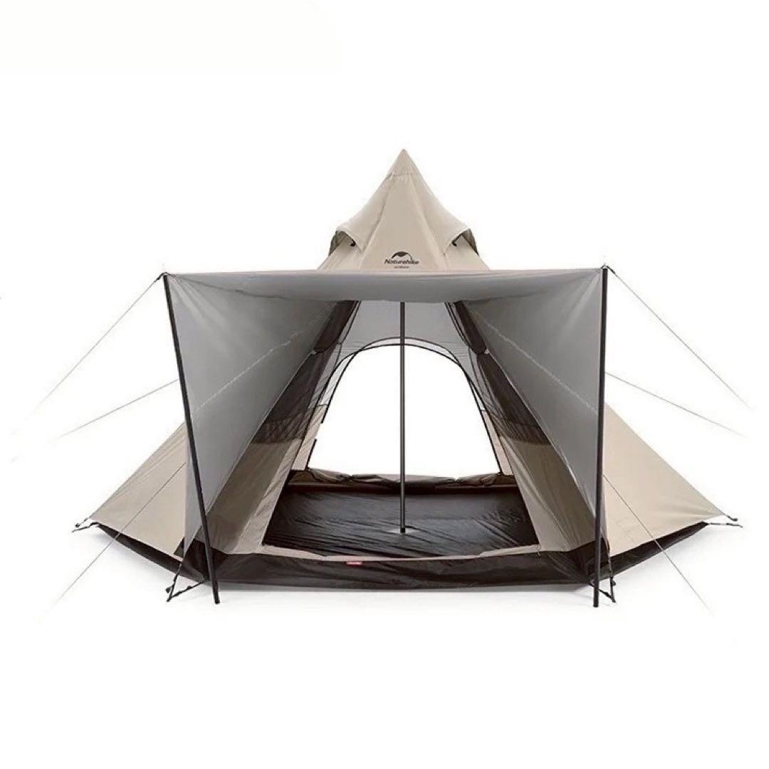 新品 Naturehike ネイチャーハイク 大型 ワンポールテントベルテント