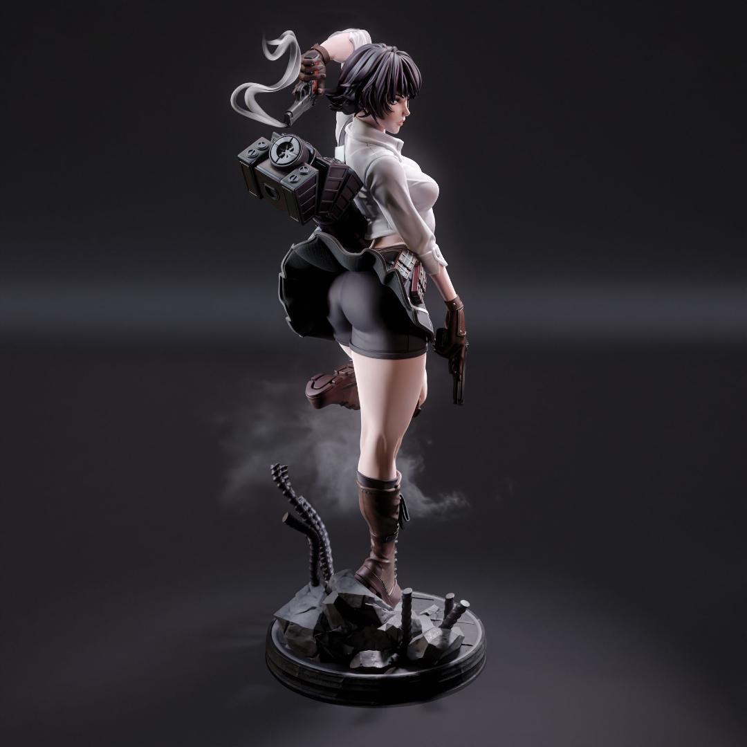 レディ 1/8 未塗装未組立 フィギュア ガレージキット DMC