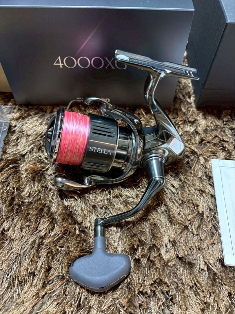 シマノ 22ステラ 4000XG SHIMANO スピニング　夢屋スプールセット