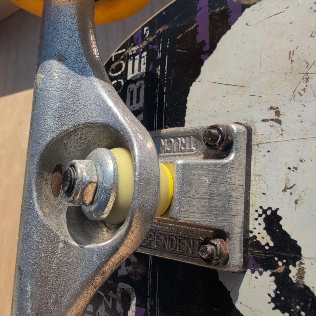 スカルデザイン スケートボード コンプリート