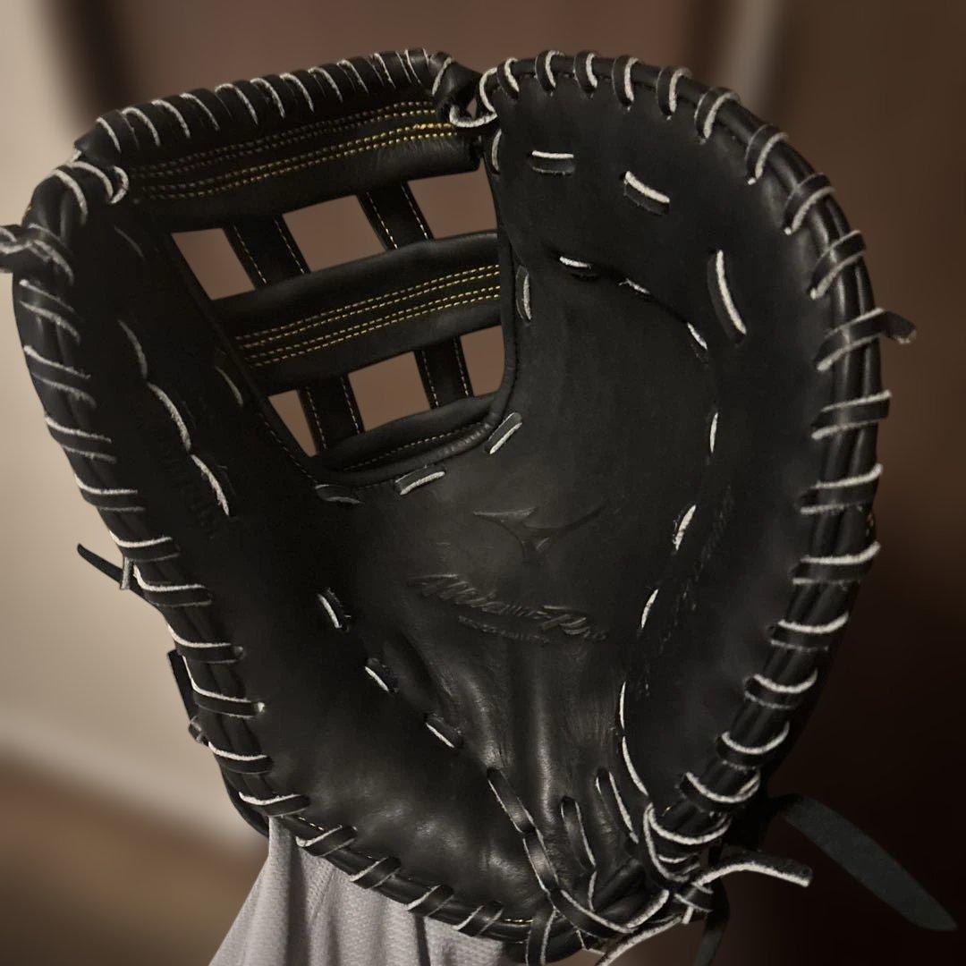 【アメリカ限定】ミズノプロ　野球　ファーストミット　硬式用　ブラック　日本未発売