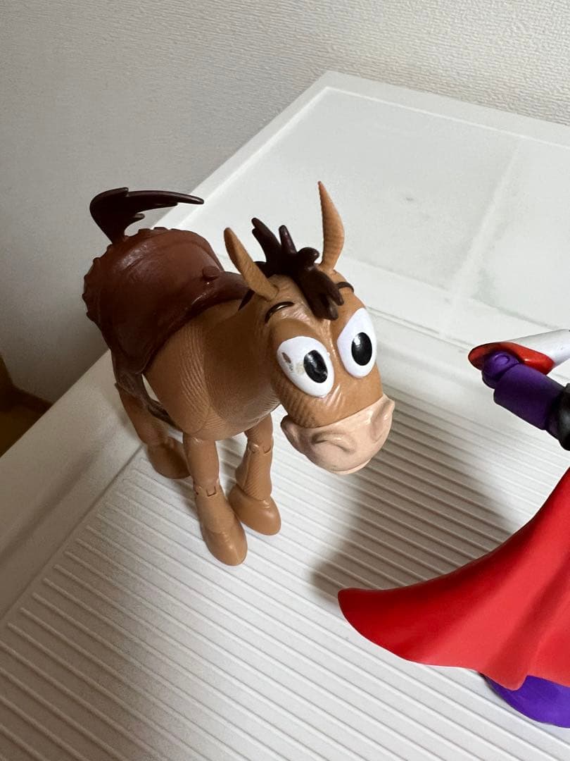 トイストーリーフィギュアセット（ハム、ブルズアイ、ザーグ、レックス）（マテル製）