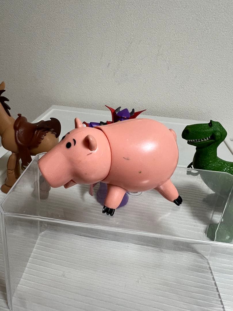 トイストーリーフィギュアセット（ハム、ブルズアイ、ザーグ、レックス）（マテル製）