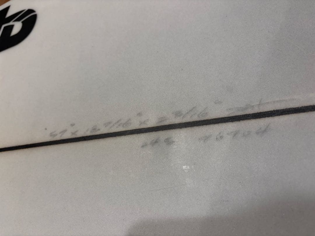 サーフィン・ボディボード DHD DX1 phase3 5'7