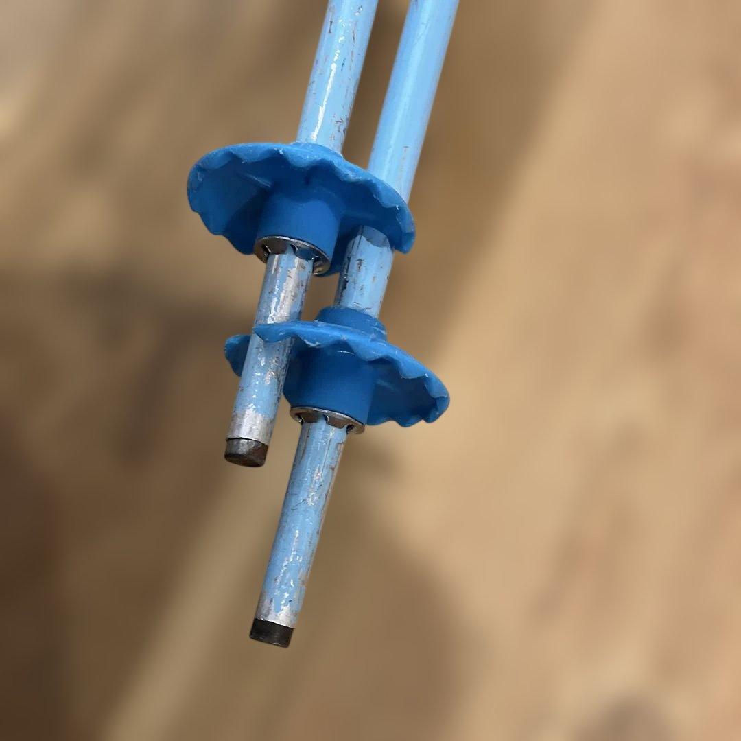 女の子子ども用スキー4点セット 110センチ