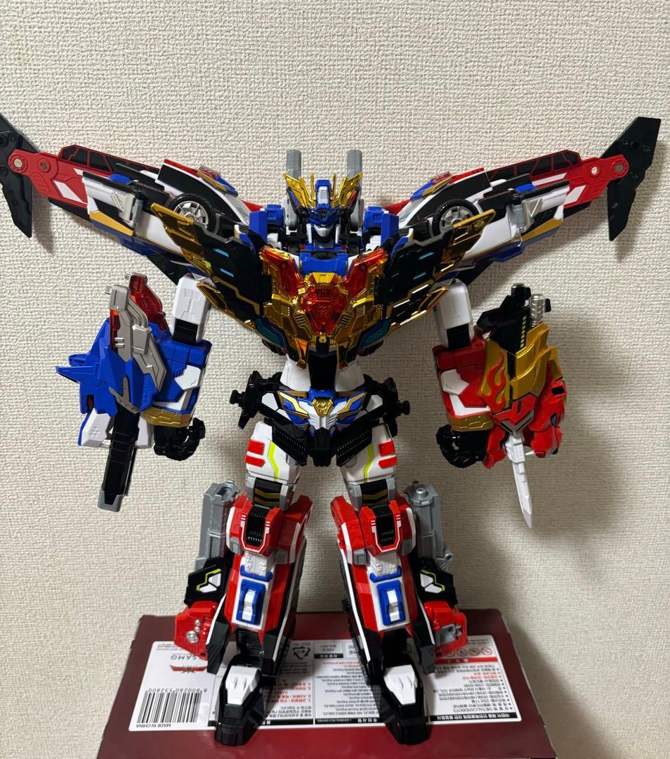 メタルカードボットW グランブルーレオン　ブレイオン&ブルーコップW