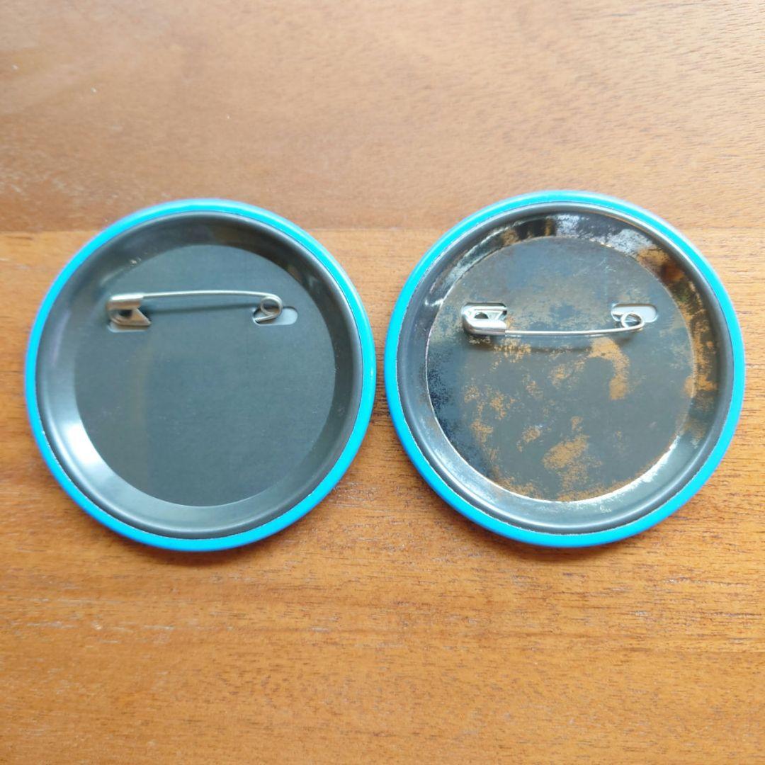 FUJICOLOR フジカラー ミッキー ミニー ピノキオ 缶バッチ 3個