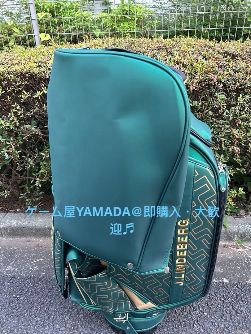 ジェイリンドバーグJLINDEBERG コラボ キャディバッグ ボールバッグPU