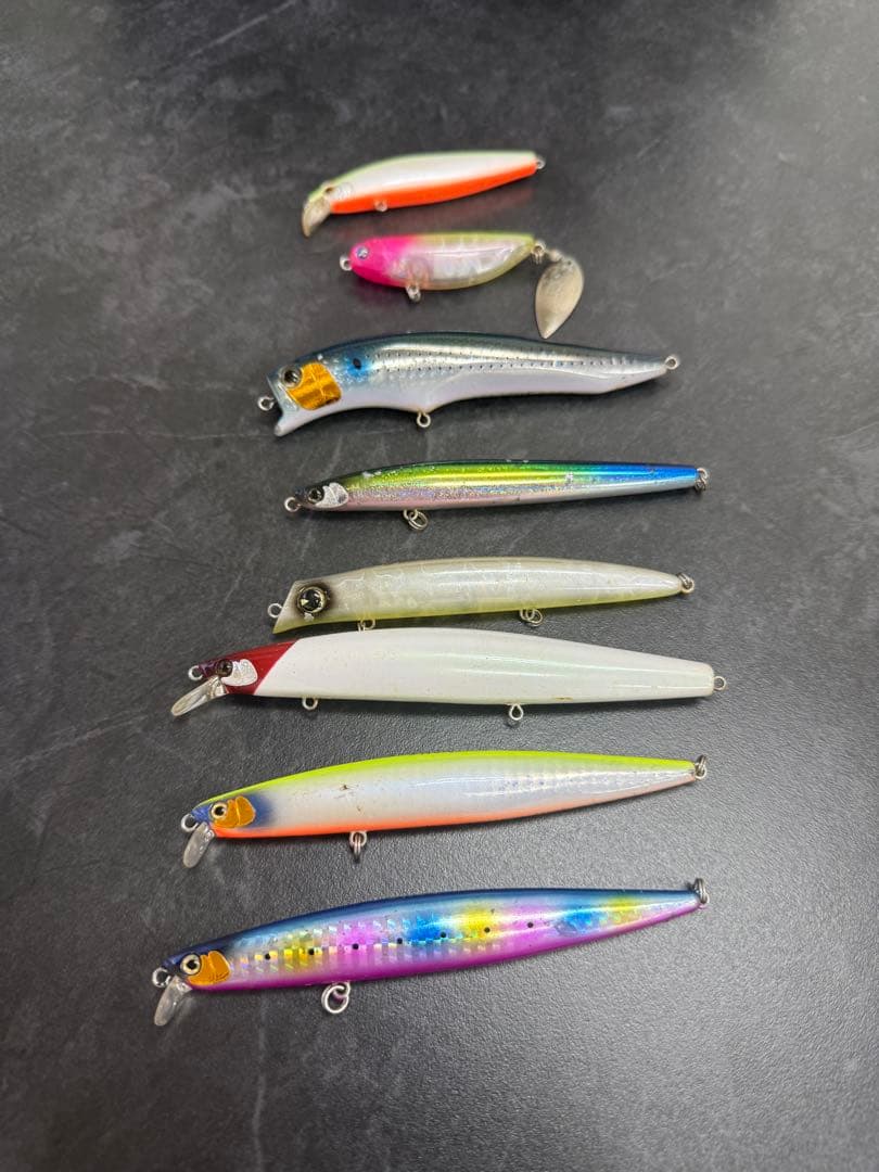 ルアータックルセット　ルアー40点以上　等