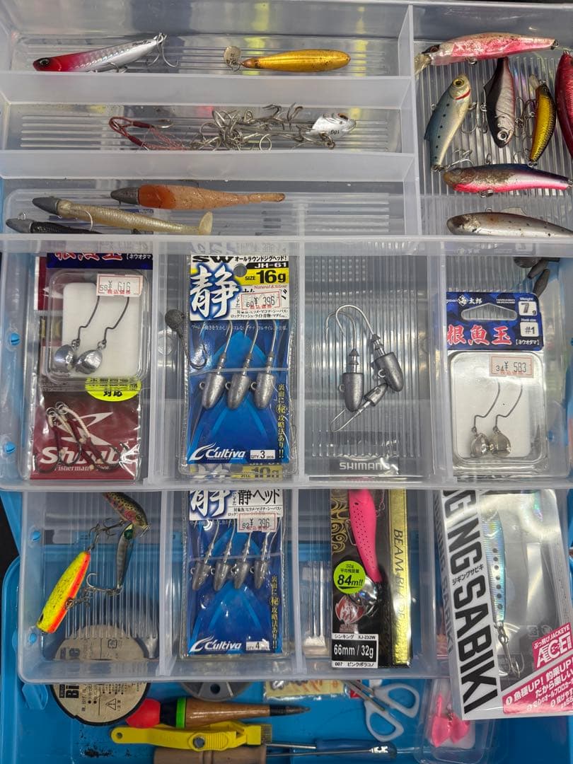 ルアータックルセット　ルアー40点以上　等