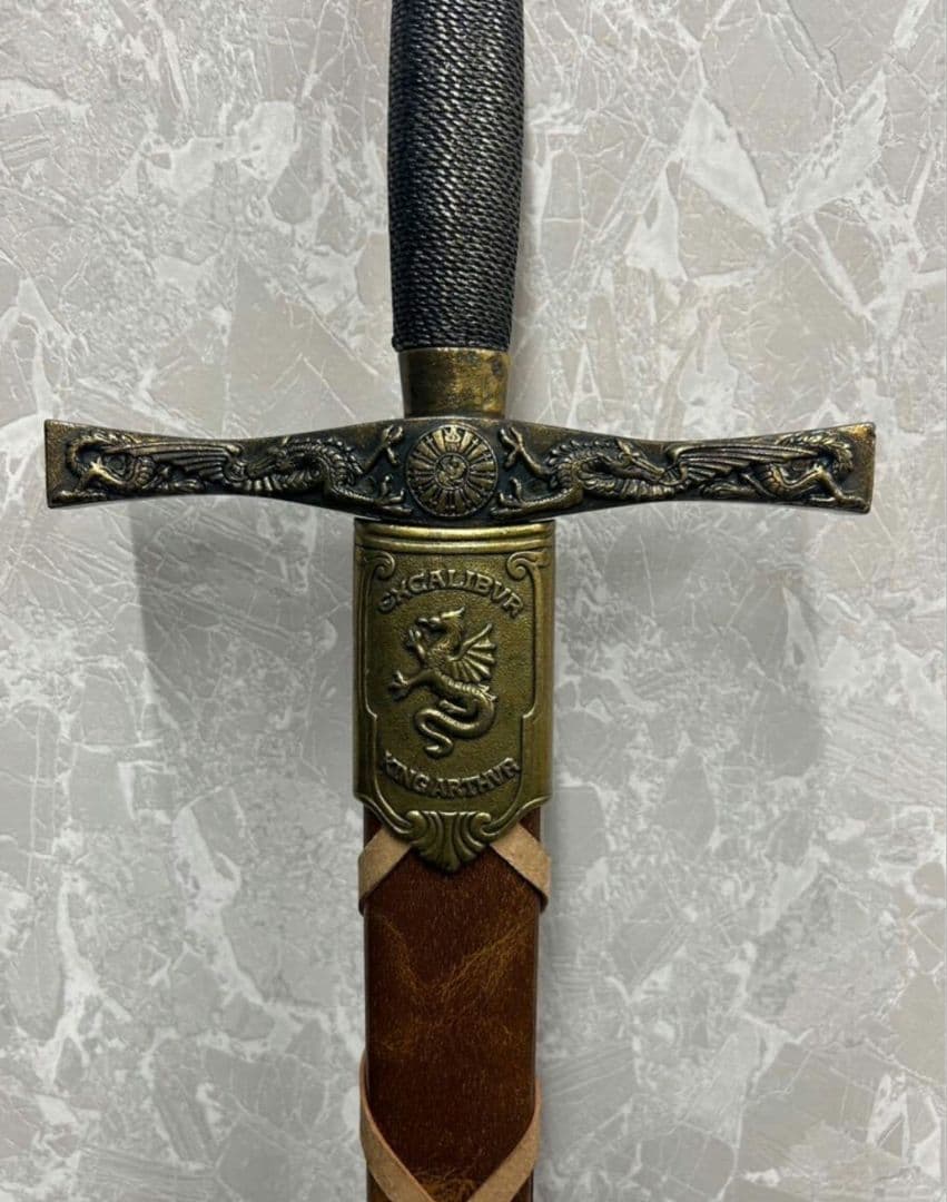 【新年度特価】デニックス 金属製 模造刀 西洋剣 エクスカリバー A