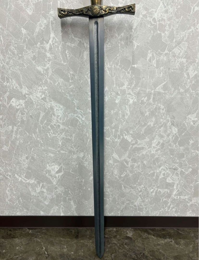 【新年度特価】デニックス 金属製 模造刀 西洋剣 エクスカリバー A