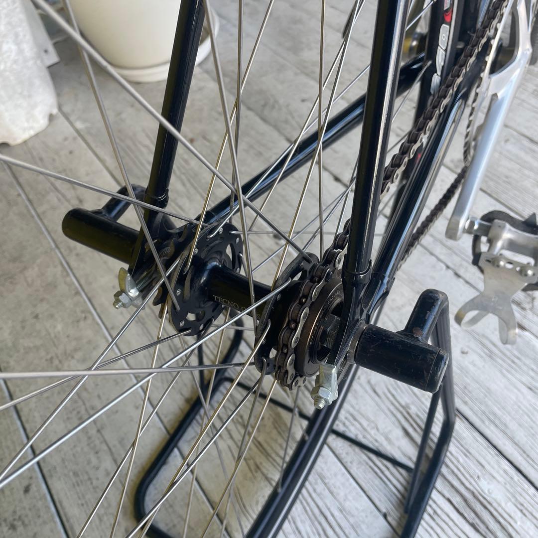 Garnwell ピストバイク 黒 シングルギア