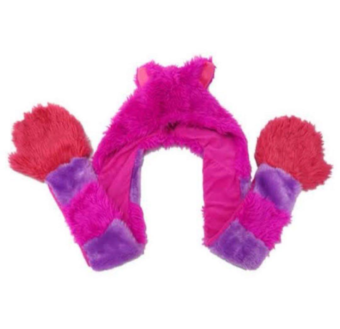 ディズニー マフラー ファンキャップ チェシャ猫