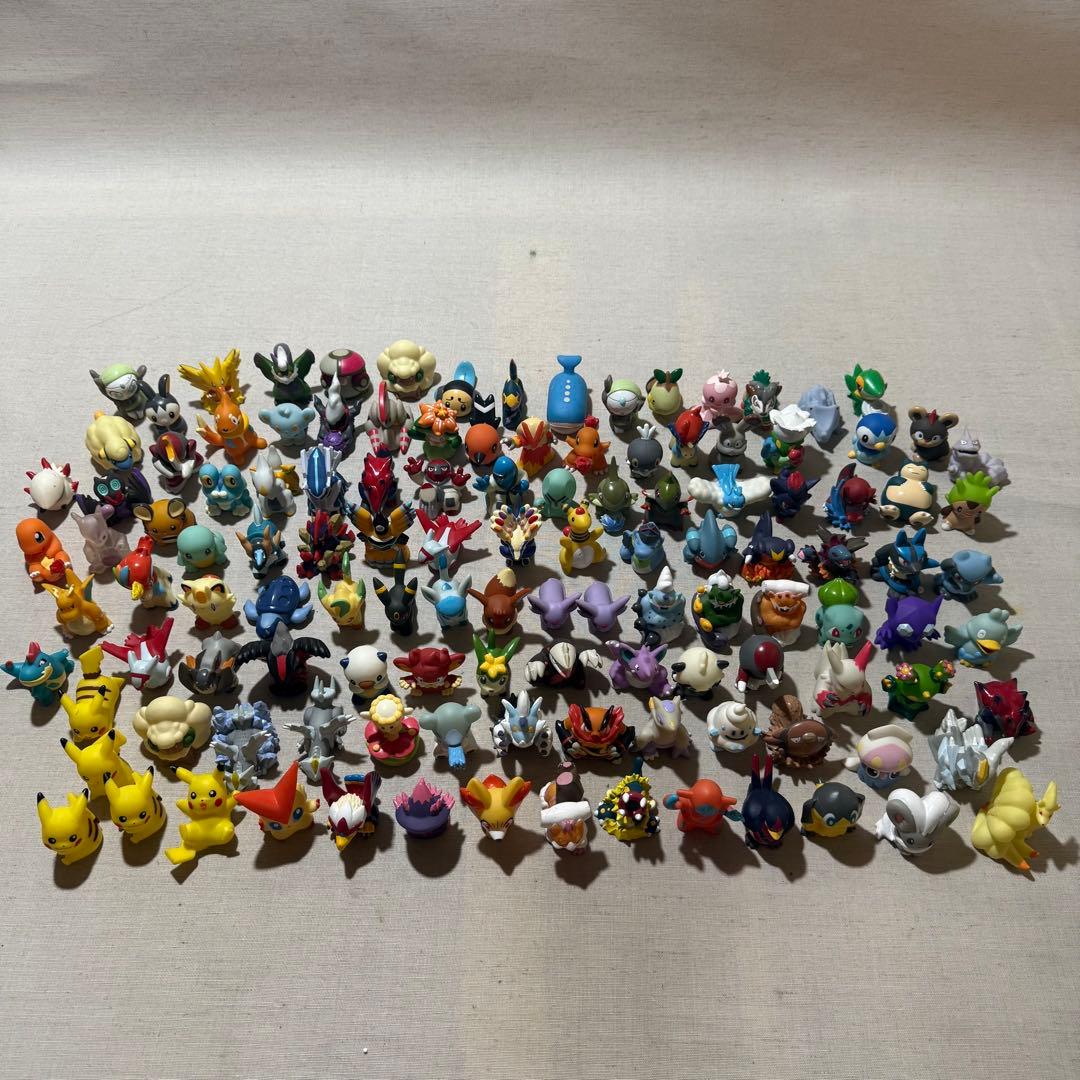 ポケットモンスター ポケモン ゆび人形 124体 まとめ売り フィギュア