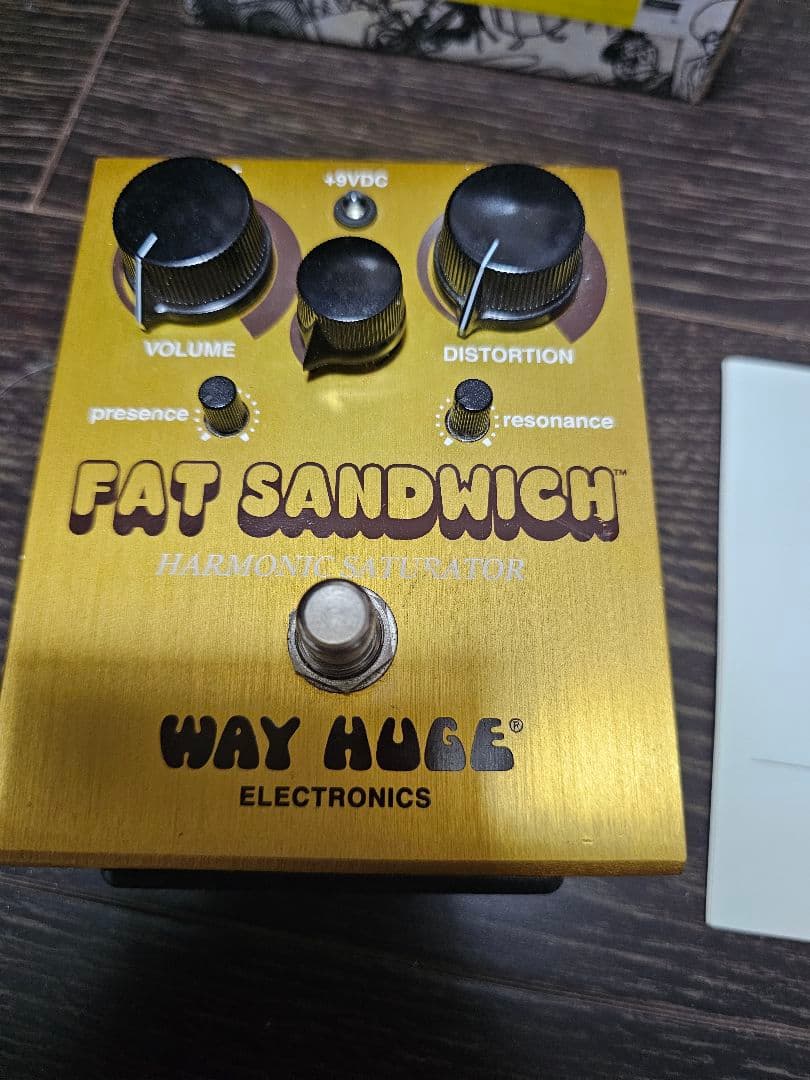 動作確認済み美品 WAY HUGE FAT SANDWICH ディストーション