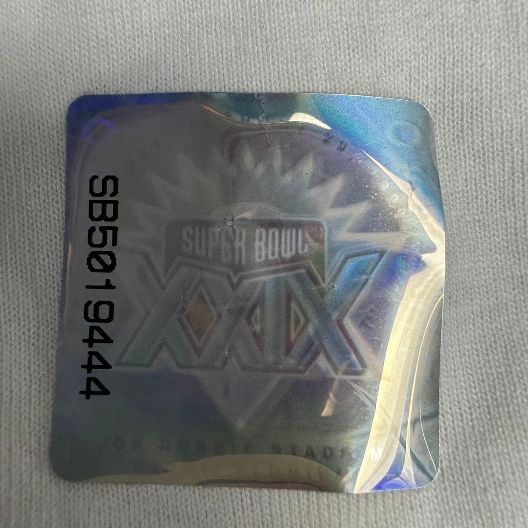 新品 スーパーボウルXXIX 記念Tシャツ　アメリカサイズＬ