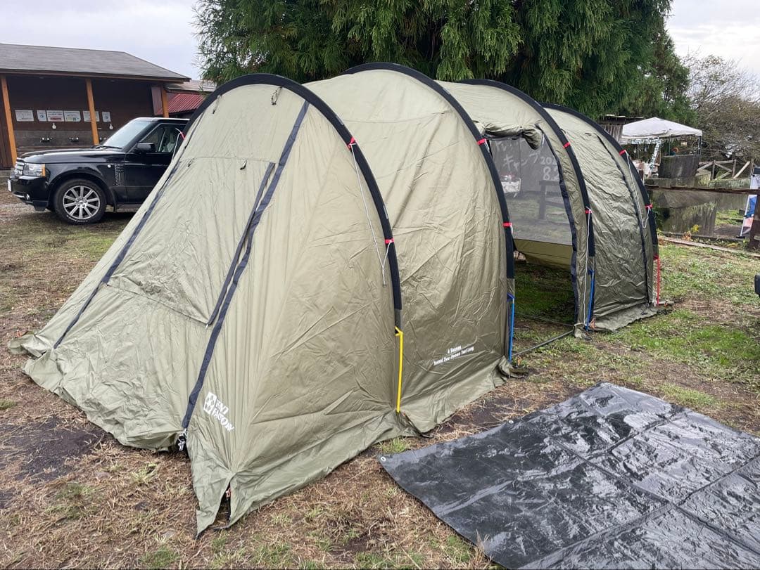 TENT FACTORY4シーズン トンネル 2ルームL限定カラー ルーフトップ