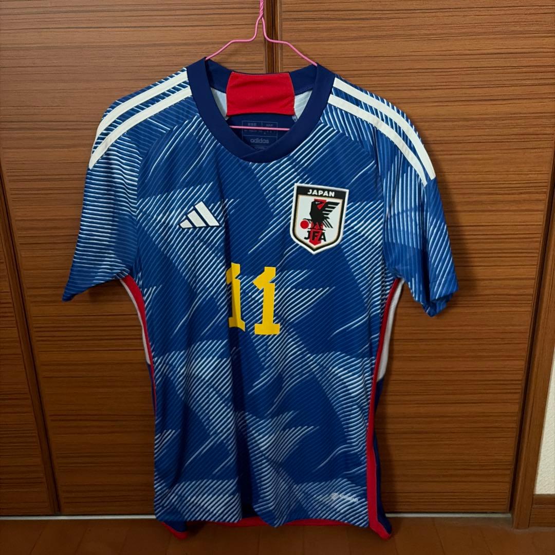 サッカー日本代表　ユニフォーム　11番　久保建英