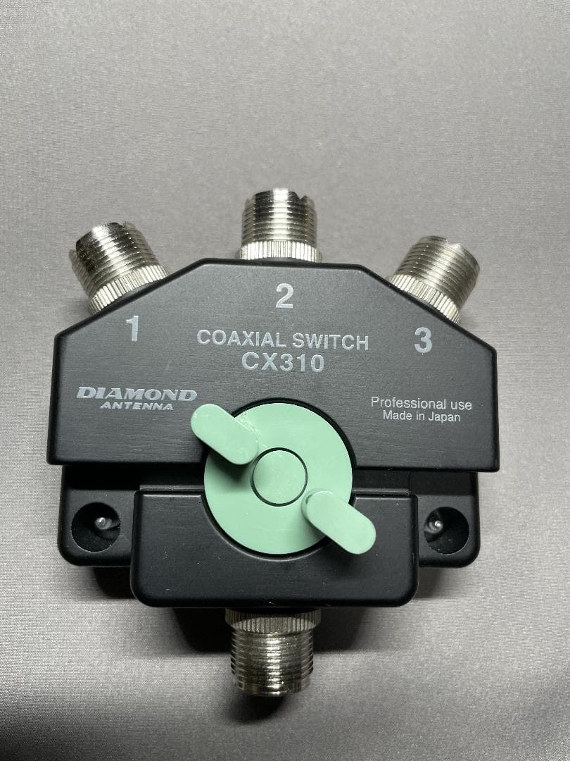 第一電波工業 ダイヤモンド CX310A 1回路3接点 同軸切換器