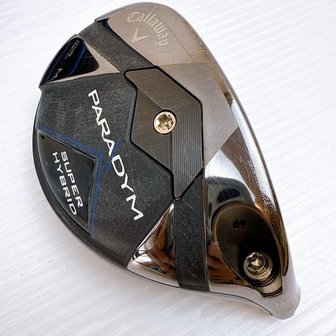 キャロウェイ　パラダイム　スーパーハイブリッド（2023年）　21°　ヘッドのみ