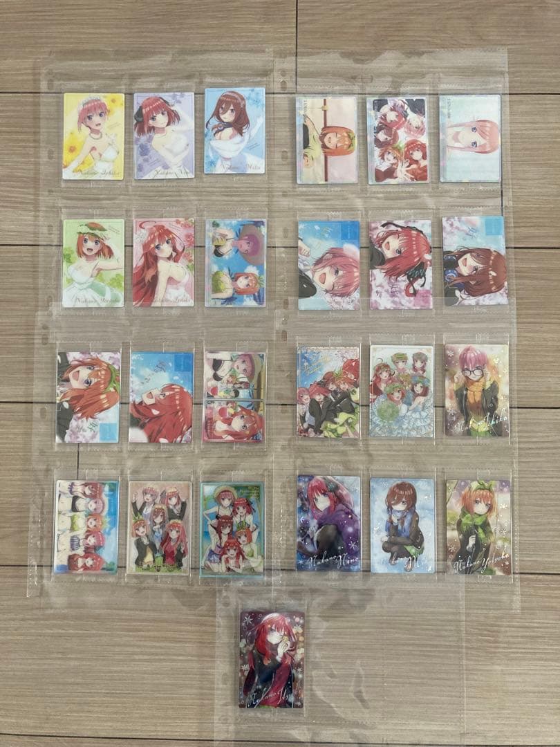 五等分の花嫁　ウエハース(7弾分)　コンプリートセット