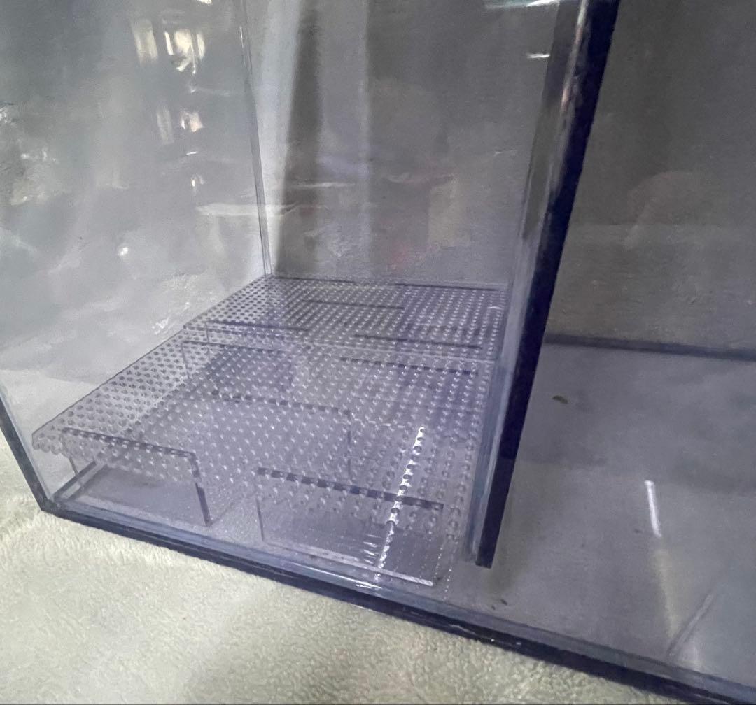 透明塩ビ製オーバーフロー水槽用フィルター