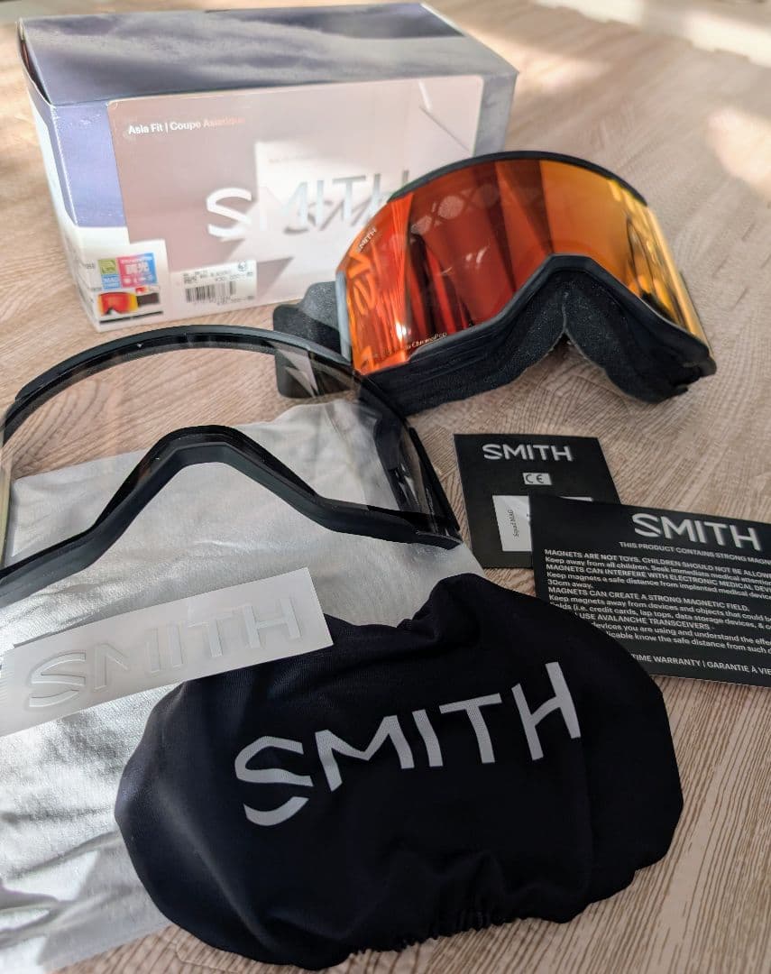 SMITH Squad MAG Blackout ゴーグル