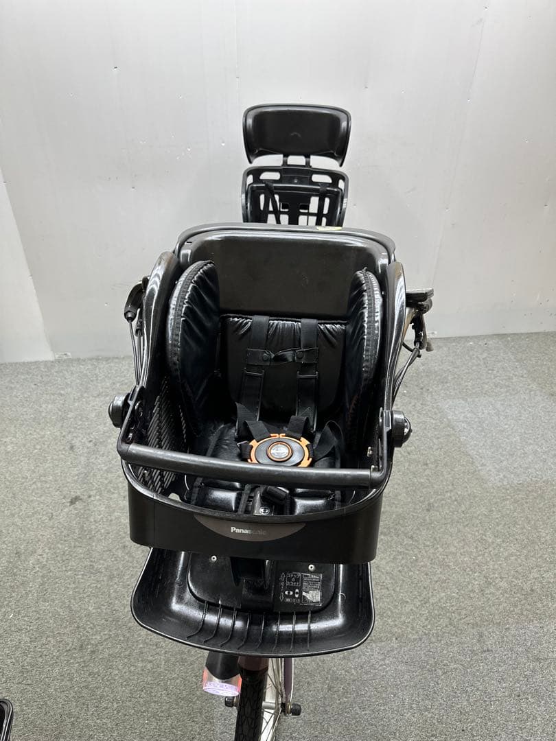 3人乗り電動自転車　パナソニックギュットミニ　子供乗せシート付き　お買い得