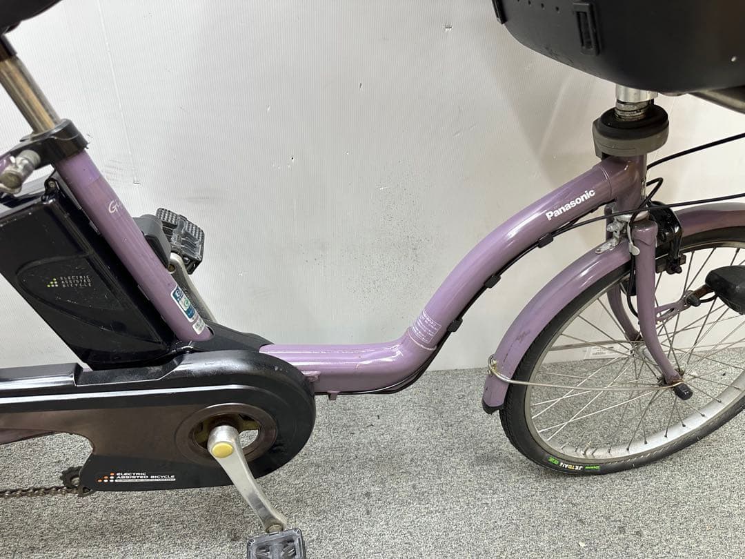 3人乗り電動自転車　パナソニックギュットミニ　子供乗せシート付き　お買い得