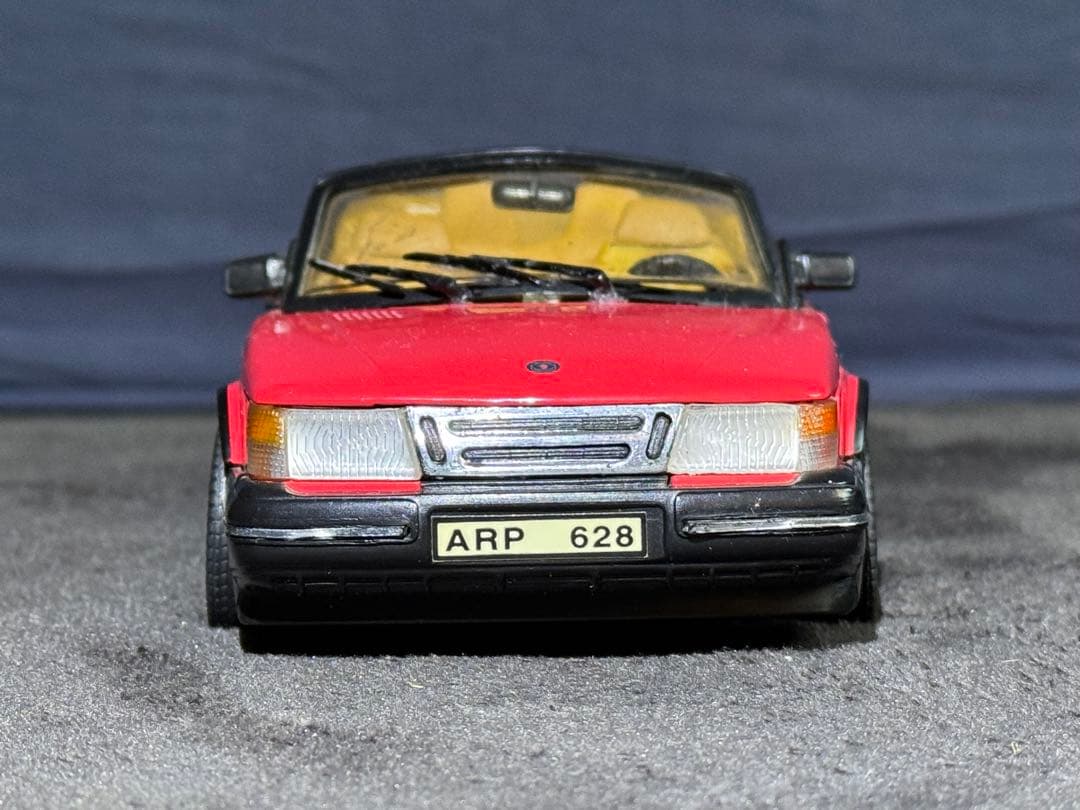 ミニカー ANSON SAAB 900 Turbo Cabriolet